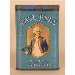 Paul Jones Clean Cut Tobacco Pocket Tin