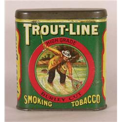 Trout-Line Smoking Tobacco Pocket Tin