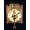 Image 1 : Gem Damaskeene Razor Wood Clock
