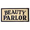 Image 2 : Beauty Parlor Porcelain Sign