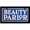 Image 1 : Beauty Parlor Porcelain Sign