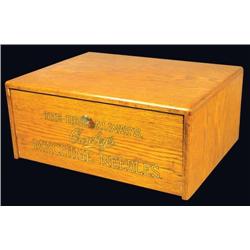 Crowleys Oak Needle Cabinet