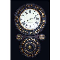 Jolly Tar Pastime Advertising Clock