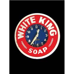 White King Soap Clock