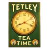 Image 1 : Tetley Tea Time Tin Clock