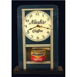 Nash's Coffee Clock