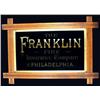 Image 1 : Franklin Fire Reverse Glass Sign