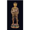 Image 1 : Le Siffleur Metal Statue of a Boy