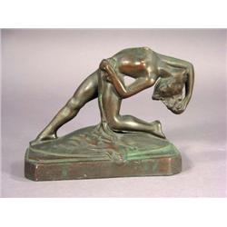 Art Deco Figural Bookend
