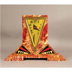 Art Deco Marble Clock