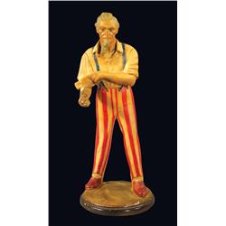 Uncle Sam Chalkware Figure