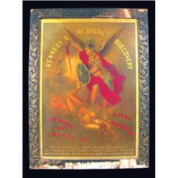 Kennedys Medical Discovery Tin Sign