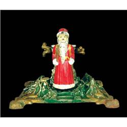 Cast Iron Santa Claus Tree Stand