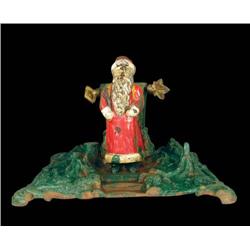 Cast Iron Santa Claus Tree Stand