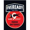 Image 1 : Eveready Radio Battery Porcelain Sign