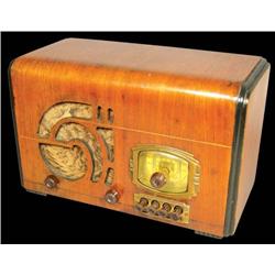 Air Castle Wood Cabinet Radio