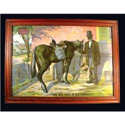 Green River Whiskey Tin Sign