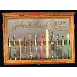 John Holland Fountain Pen Store Display