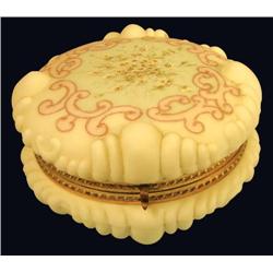 Wave Crest Lg Round Baroque Shell Box