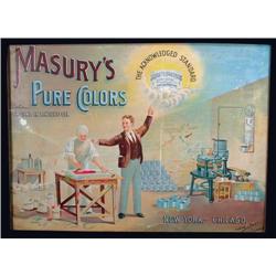 Masurys Paint Tin Sign