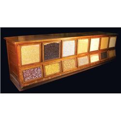 Beautiful Oak Bean Counter