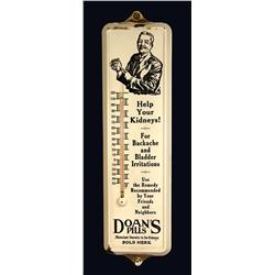 Doans Pills Porcelain Thermometer