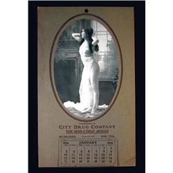 1904 Calendar for City Drug Company