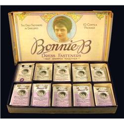 Bonnie B Dress Fasteners Store Display