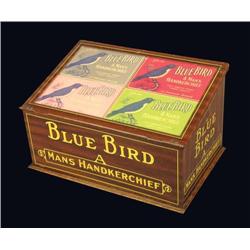 Blue Bird Handkerchief Store Display