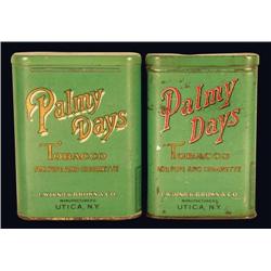 Two Palmy Days Tobacco Pocket Tins