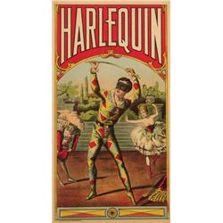 Harlequin Tobacco Label
