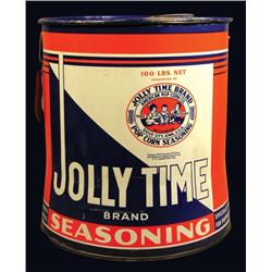 Jolly Time Brand Popcorn Seasoning Tin