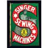 Image 1 : Singer Sewing Machine Porcelain Sign