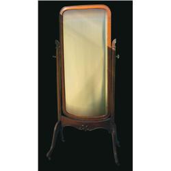 Quarter sawn Oak Chevel Mirror