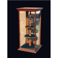 Jewelry Case w/spindle shelves