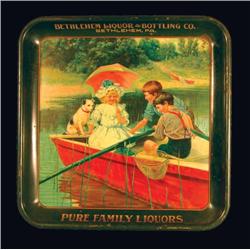 Bethlehem Liquour Tin Serving Tray