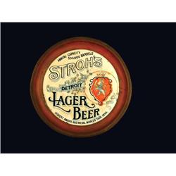 Strohs Lager Beer Serving Tray