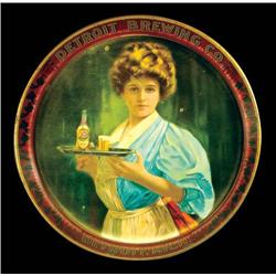 Detroit Brewing Co.Tin Serving Tray