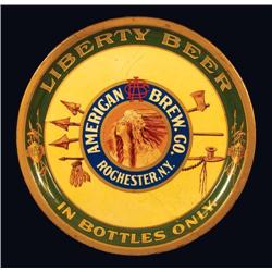 Liberty Beer Tin Serving Tray