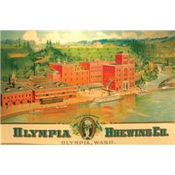 Olympia Brewing Company Factory Sign