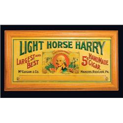 Light Horse Harry Cigars Tin Sign