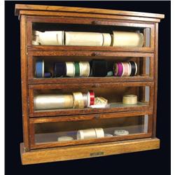 Oak Ribbon Cabinet
