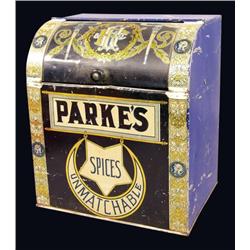 Parkes Spice Tin Store Bin
