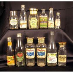 12 Misc. Bottles including Catsup