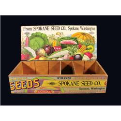 Spokane Seed Company Seed Display