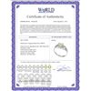 Image 2 : Genuine 0.45 ctw Opal Ring 14KT White Gold - REF-29M7T
