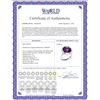 Image 2 : Genuine 6.2 ctw Amethyst & Diamond Ring 14KT Rose Gold - REF-91Z4N