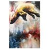 Image 1 : John Milan, "Drifter" Hand Signed Original Painting with COA.