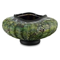 "Large Primitive Bowl" Hand Blown Glass Bowl Sculpture, Hand Signed by GartnerBlade Glass.