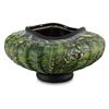 Image 1 : "Large Primitive Bowl" Hand Blown Glass Bowl Sculpture, Hand Signed by GartnerBlade Glass.